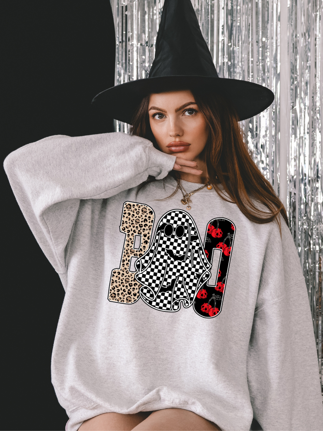 BOO CREWNECK