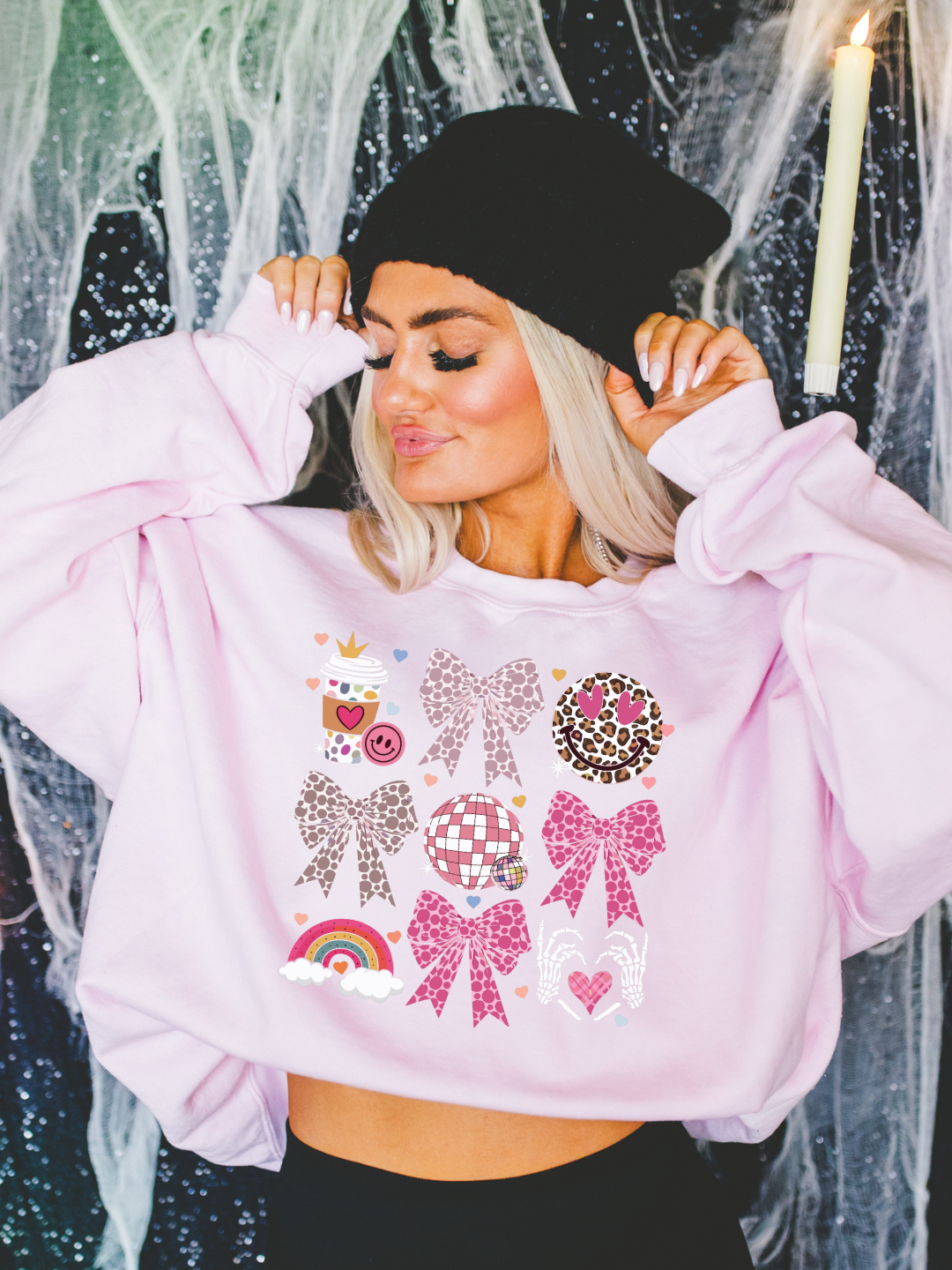 HALLOWEEN DOODLE CREWNECK