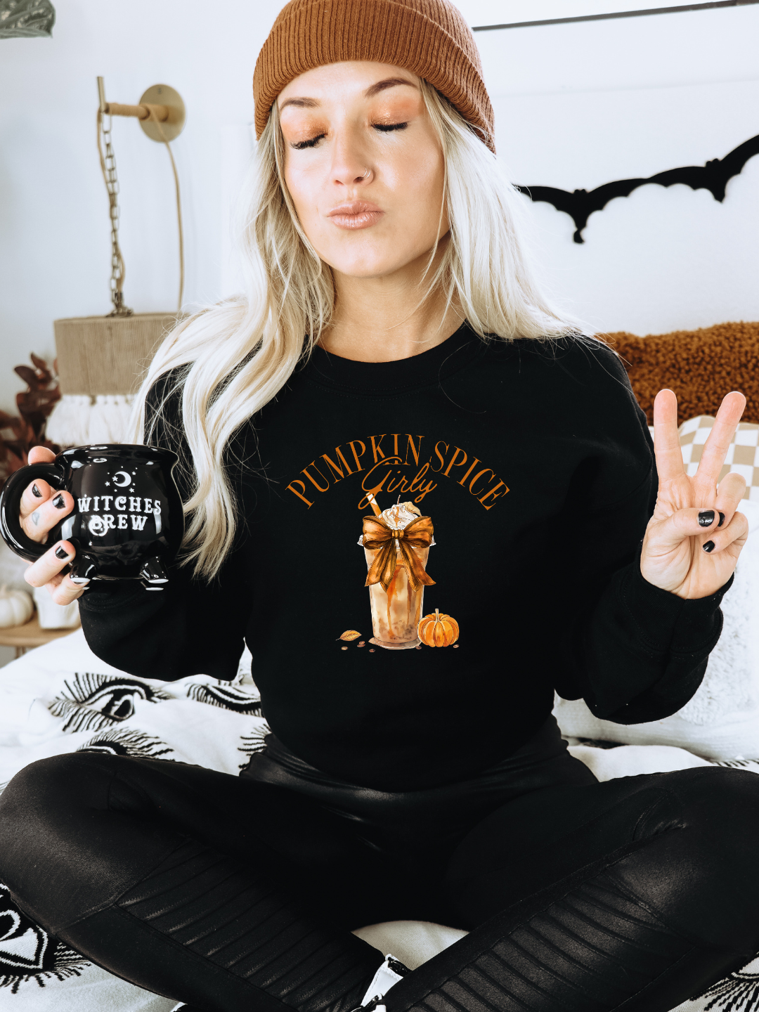 PUMPKIN SPICE GIRLY CREWNECK