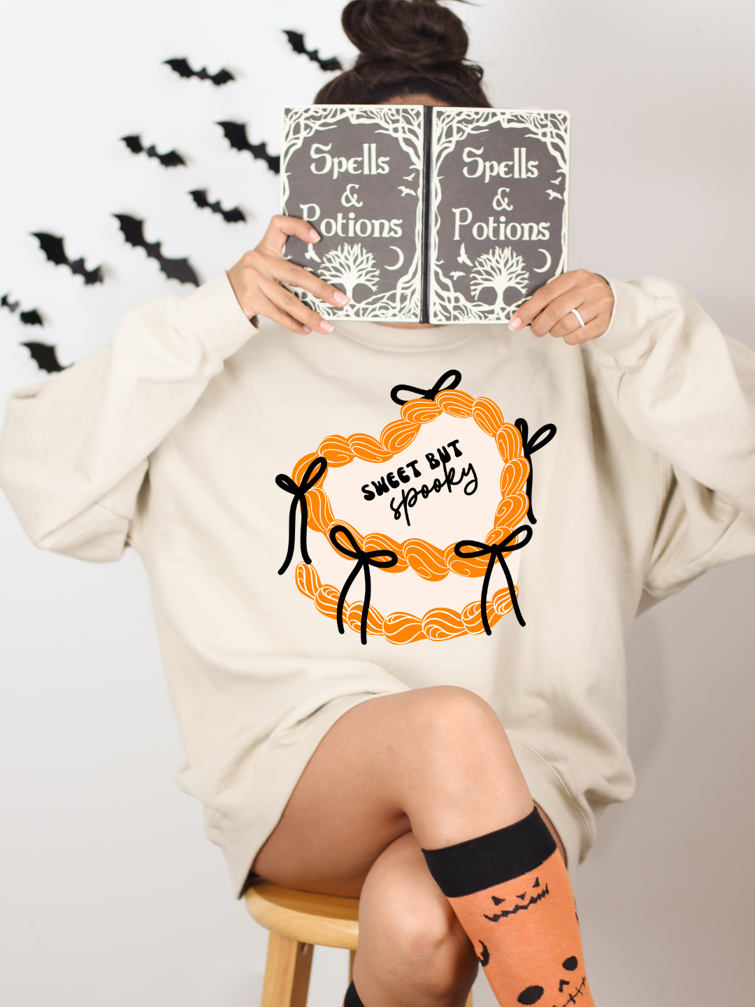 SWEET BUT SPOOKY CAKE CREWNECK