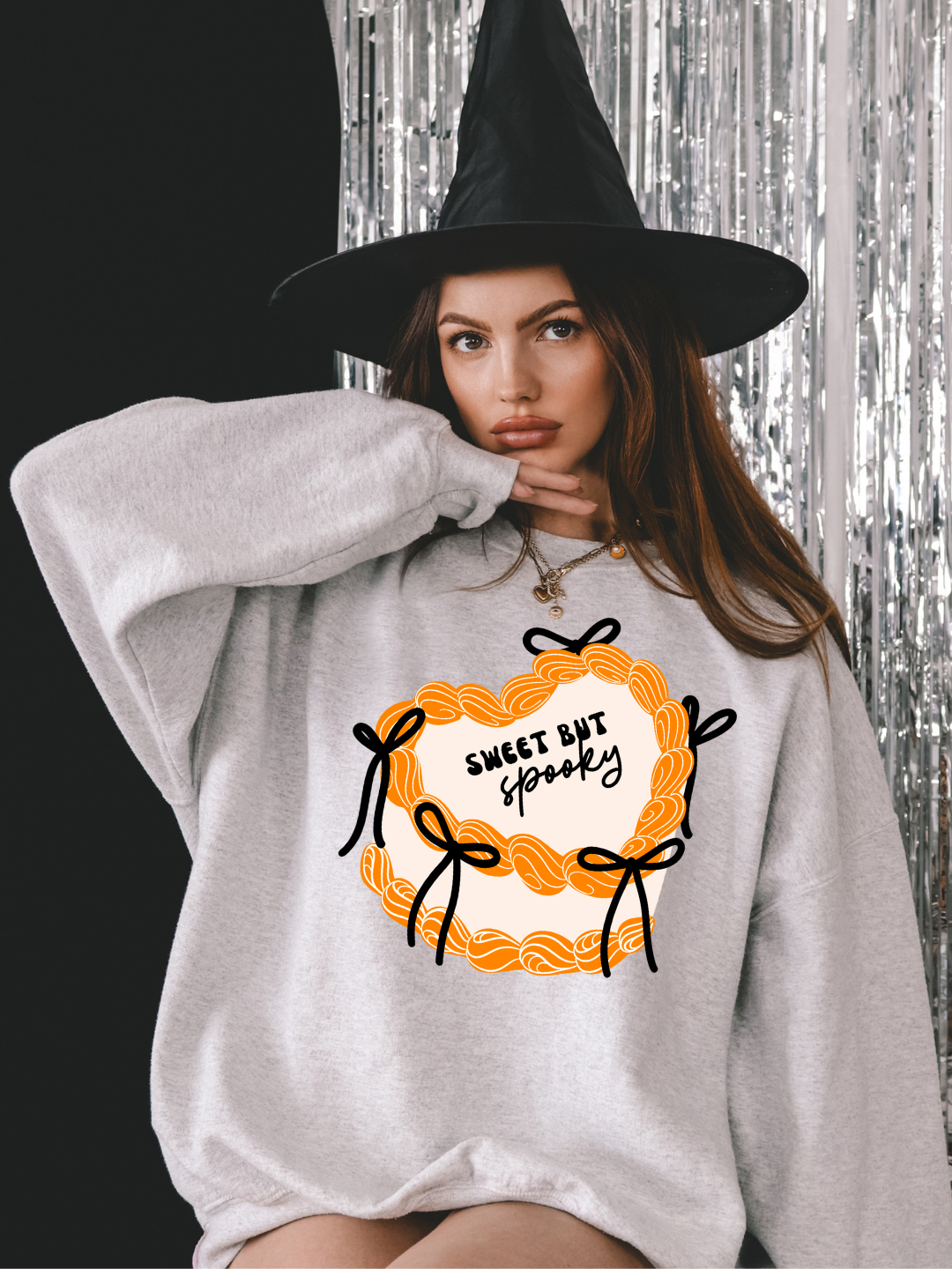 SWEET BUT SPOOKY CAKE CREWNECK