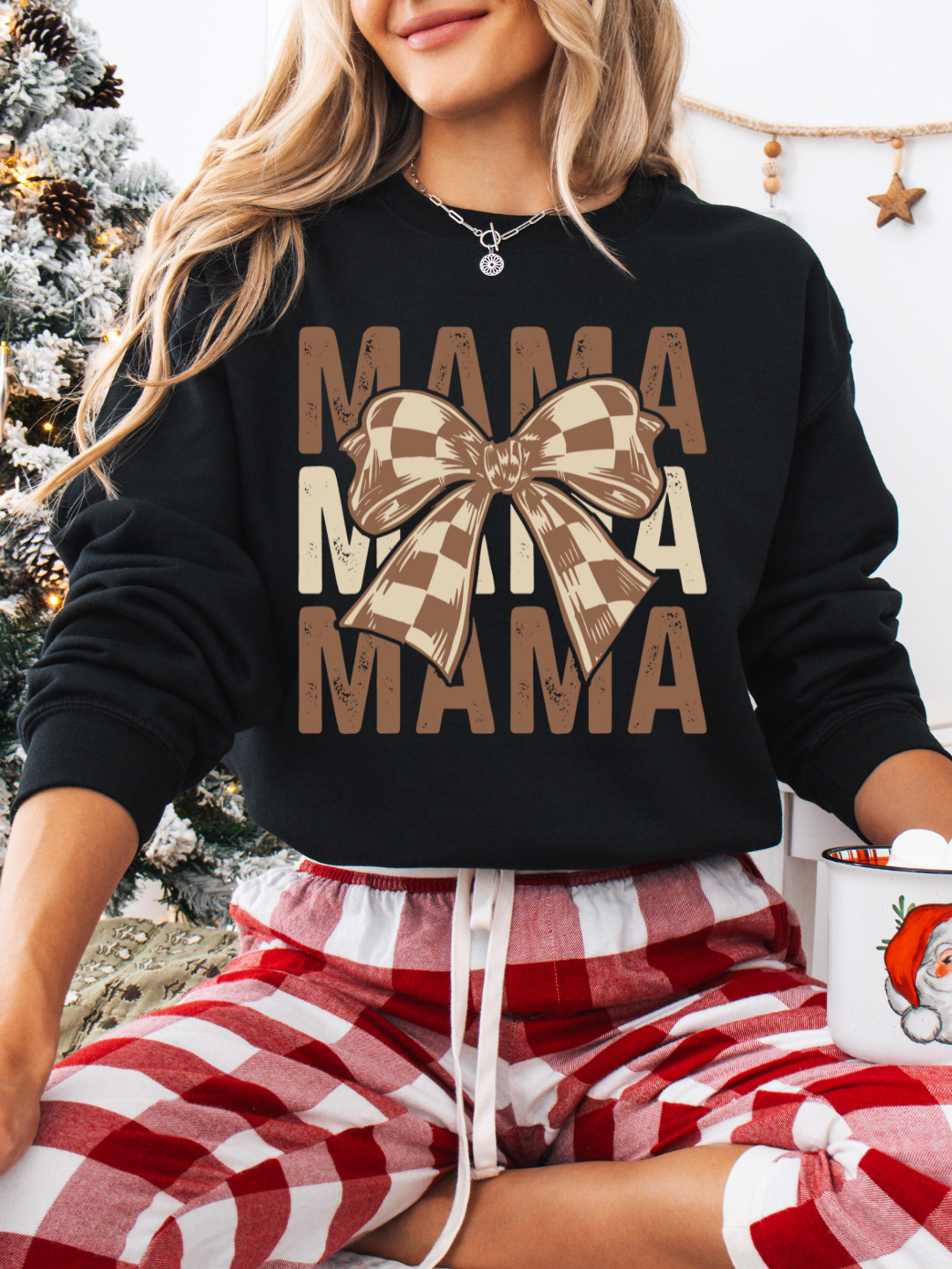 MAMA BOW CREWNECK