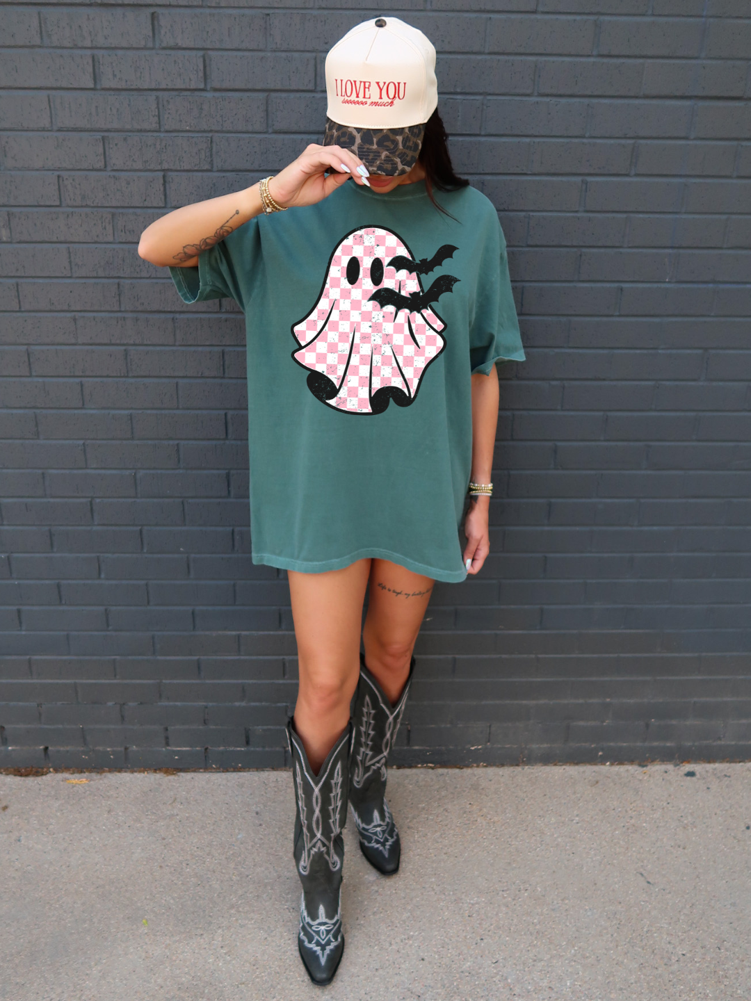 CHECKERED GHOST SHIRT