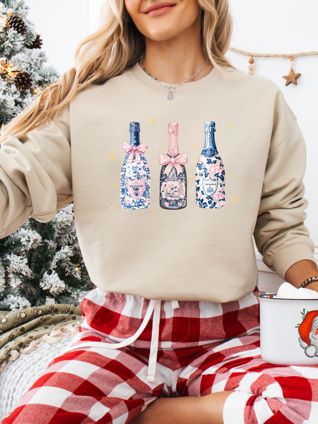 CHAMPAGNE CREWNECK
