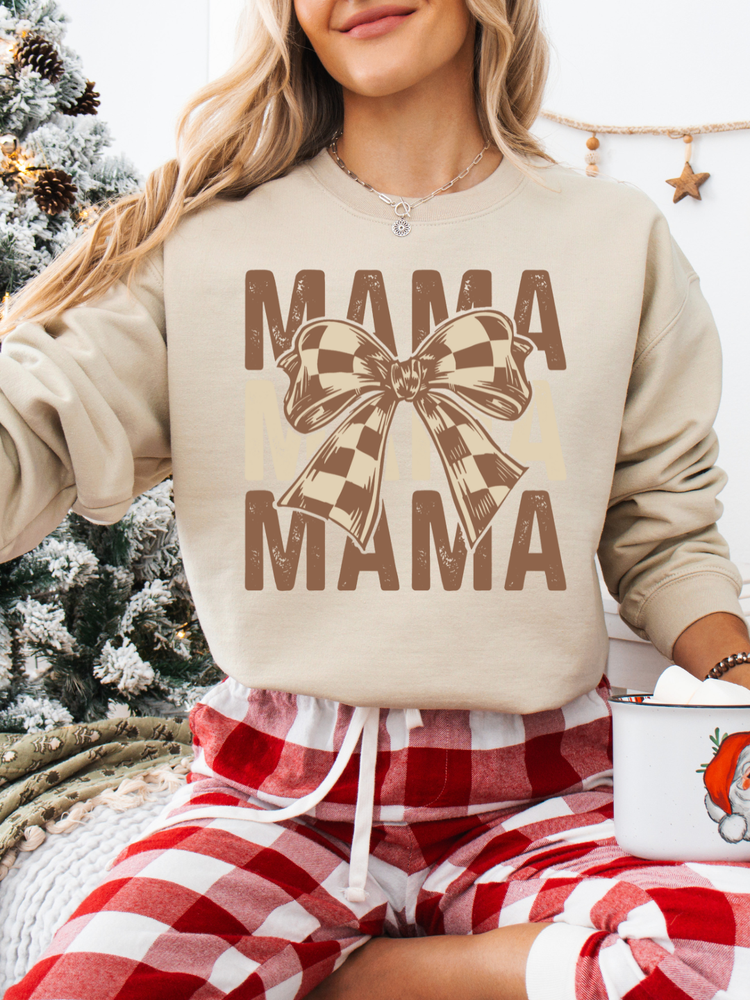MAMA BOW CREWNECK