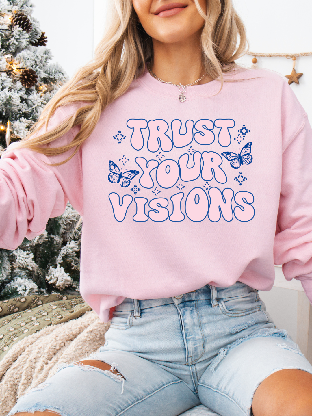TRUST YOUR VISIONS CREWNECK