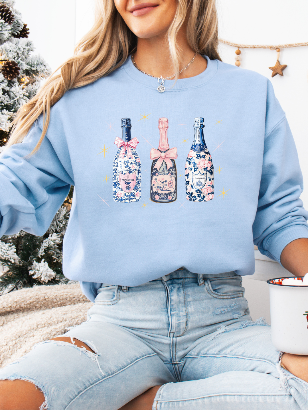 CHAMPAGNE CREWNECK