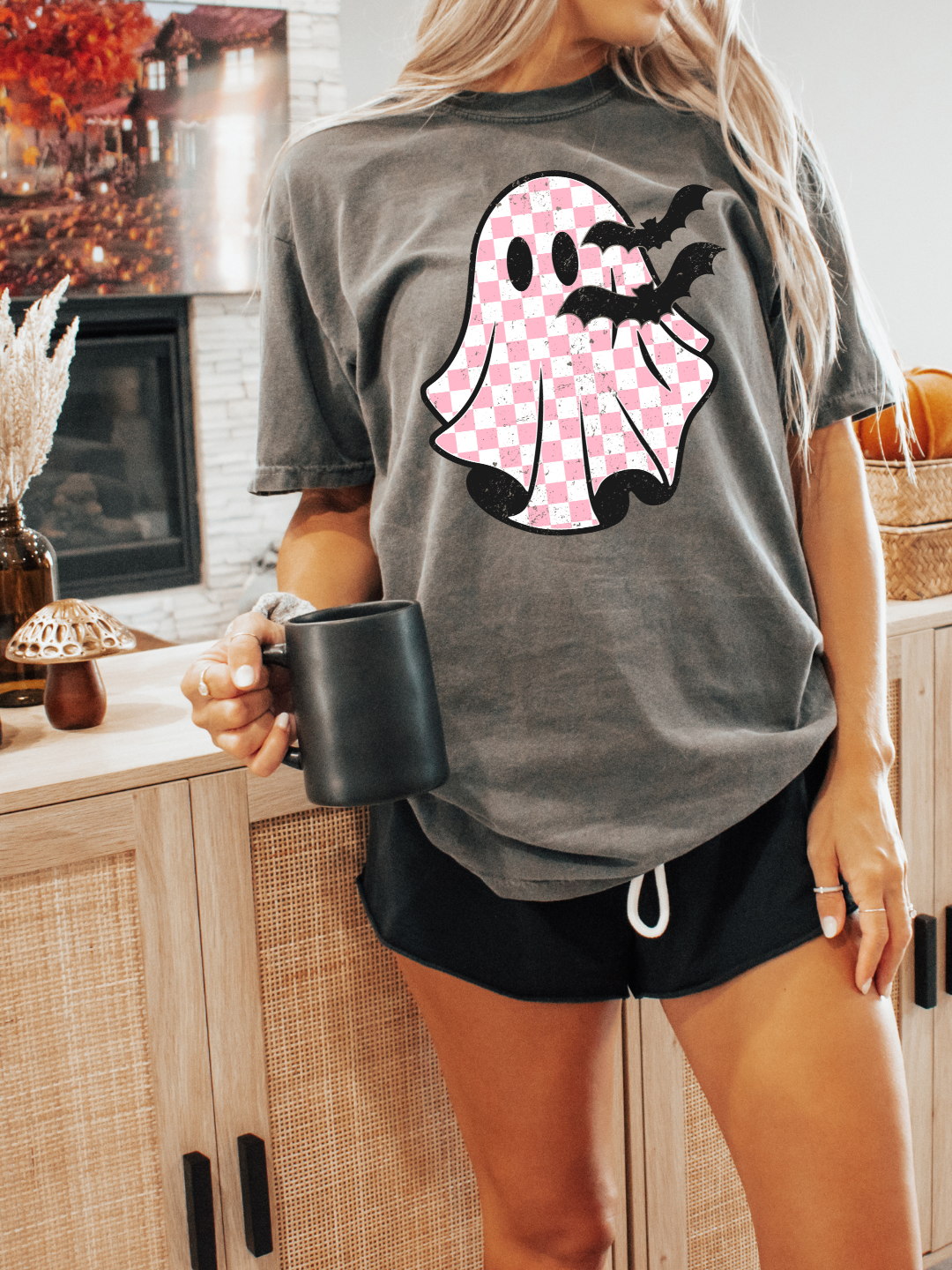 CHECKERED GHOST SHIRT