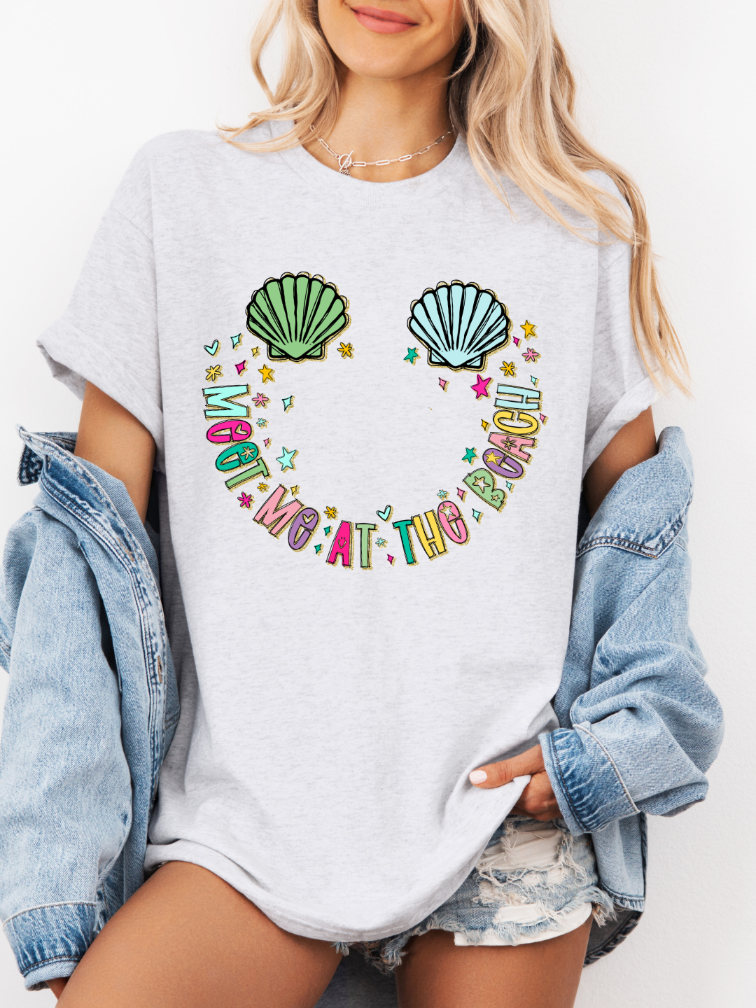MEET ME AT THE BEACH T-SHIRT
