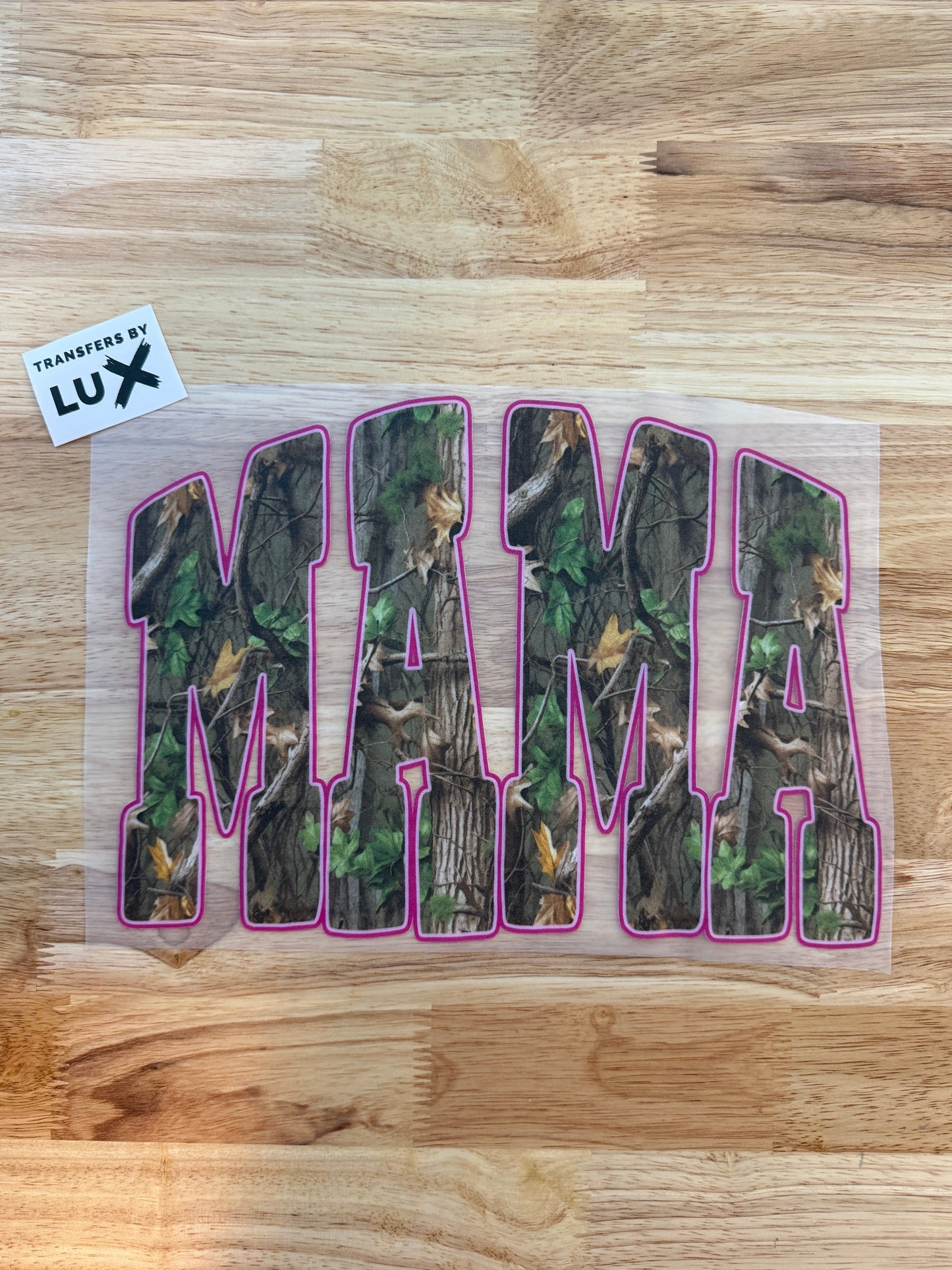 MAMA CAMO | DTF TRANSFER