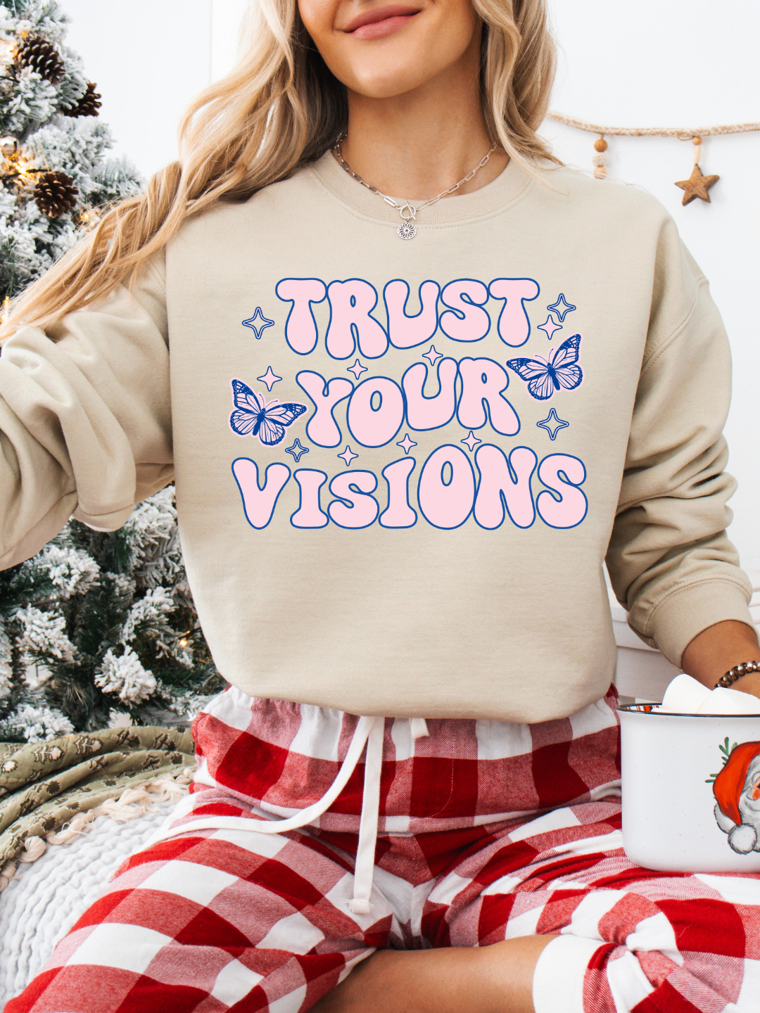 TRUST YOUR VISIONS CREWNECK