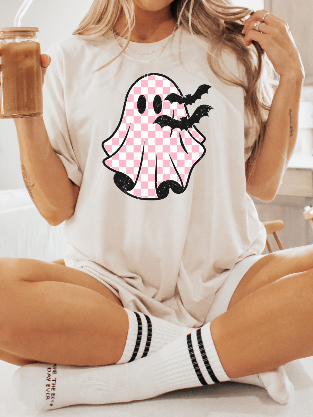 CHECKERED GHOST SHIRT