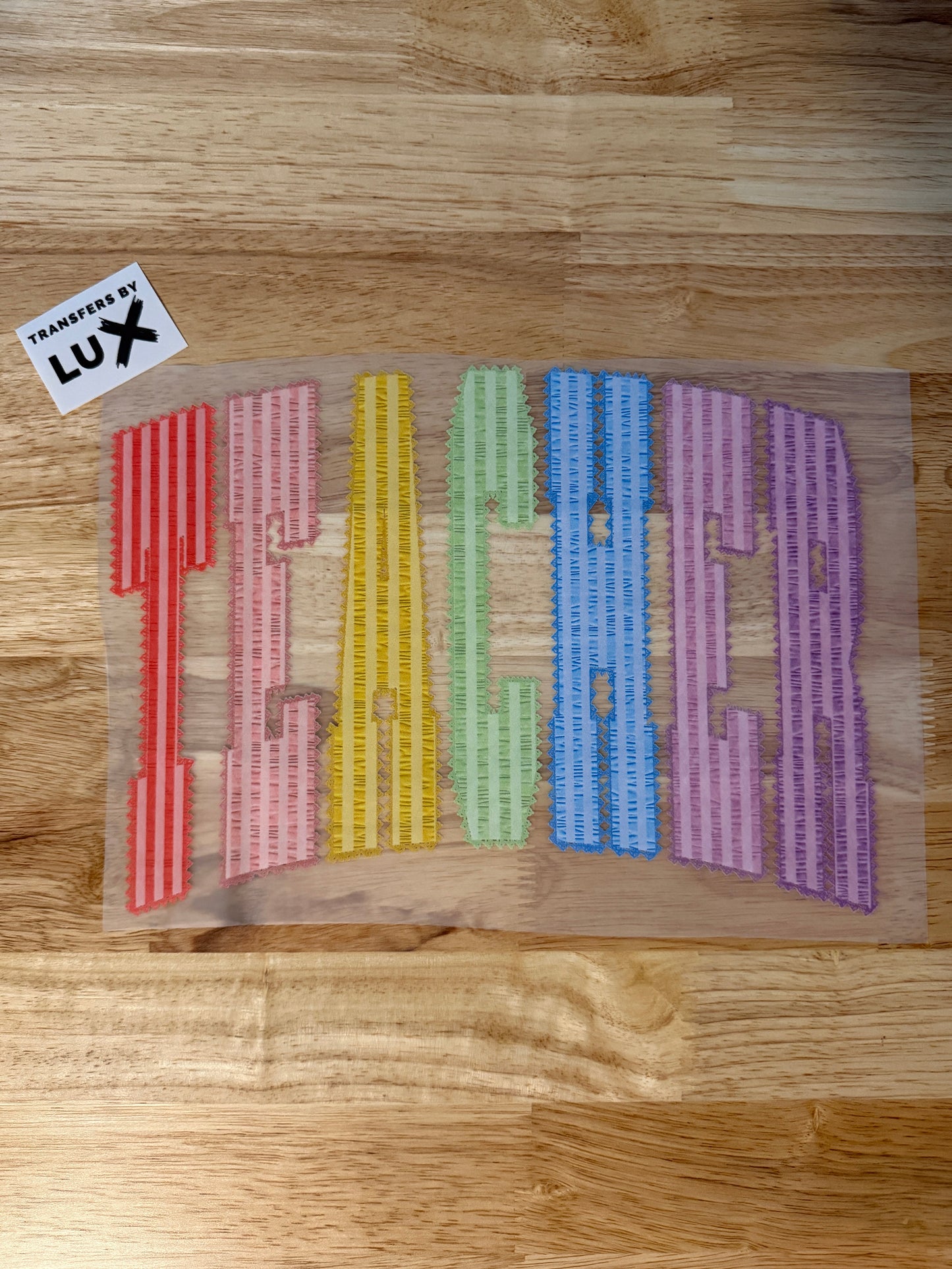 TEACHER COLORFUL | DTF TRANSFER