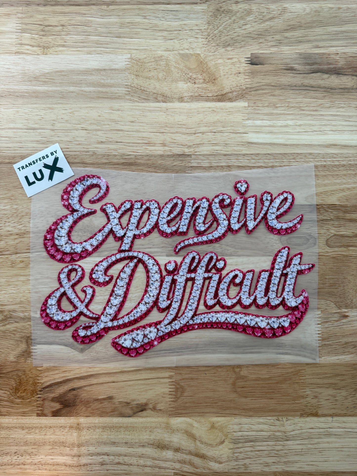 EXPENSIVE & DIFFICULT | DTF TRANSFER