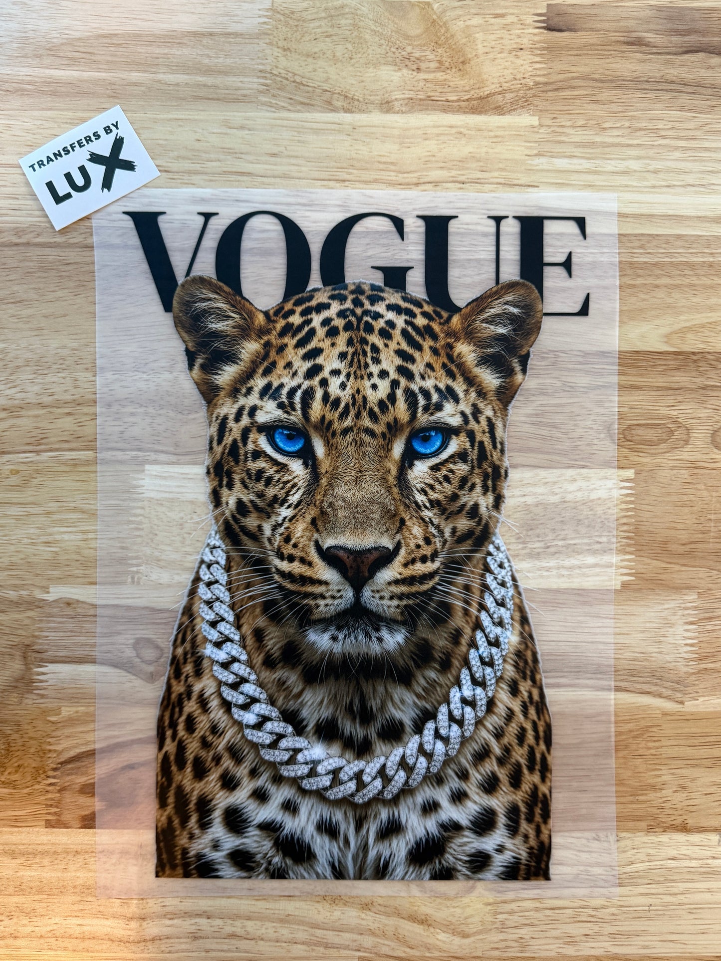 VOGUE CHEETAH | DTF TRANSFER