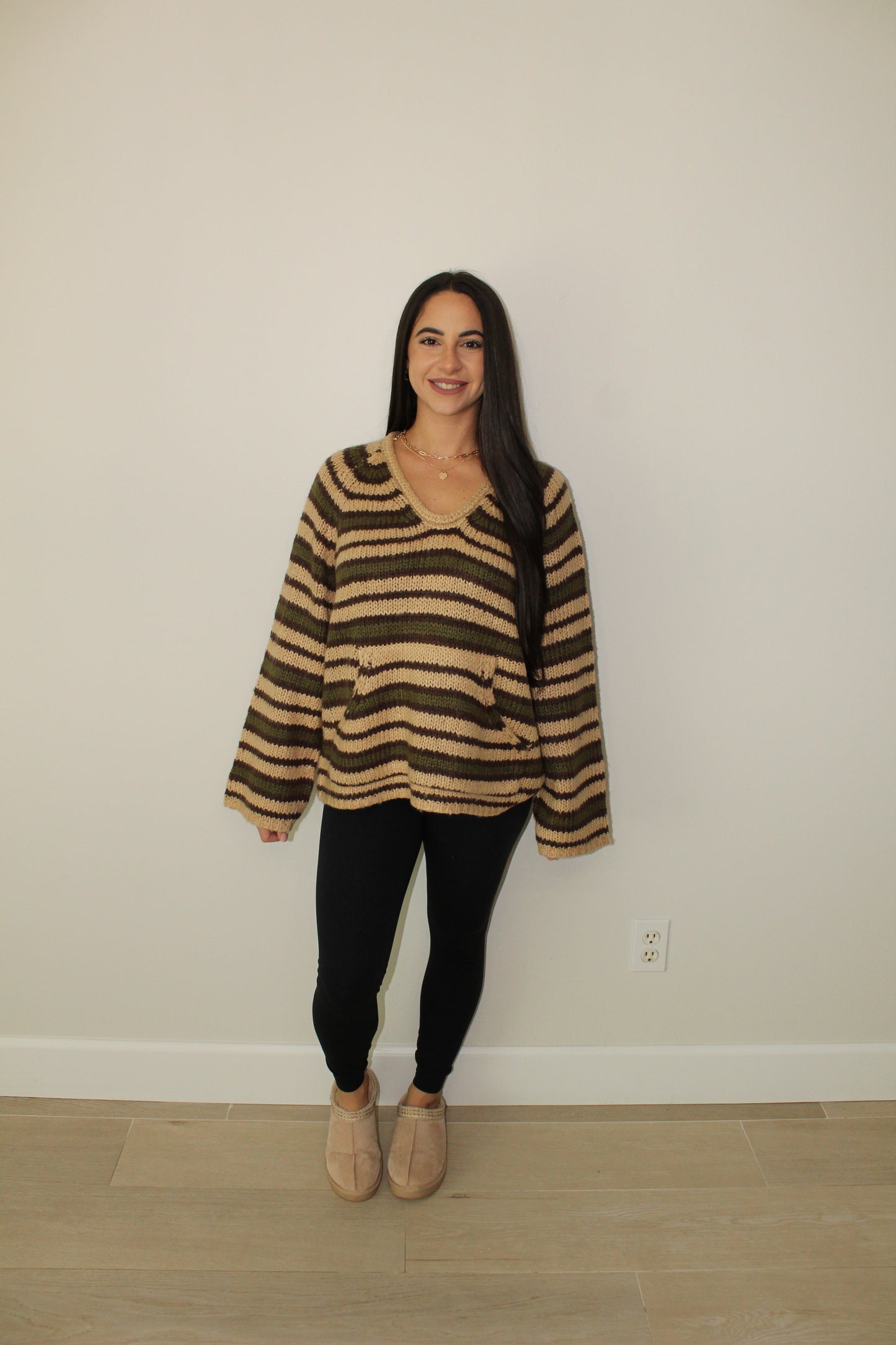 HAZEL STRIPED SWEATER