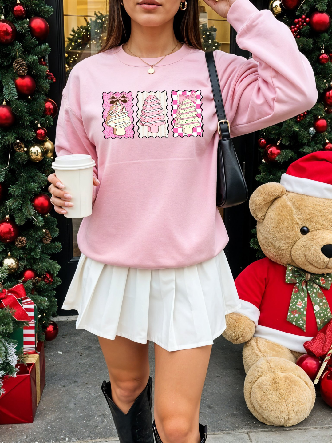 CLAIM CHRISTMAS TREE CAKE PRINT