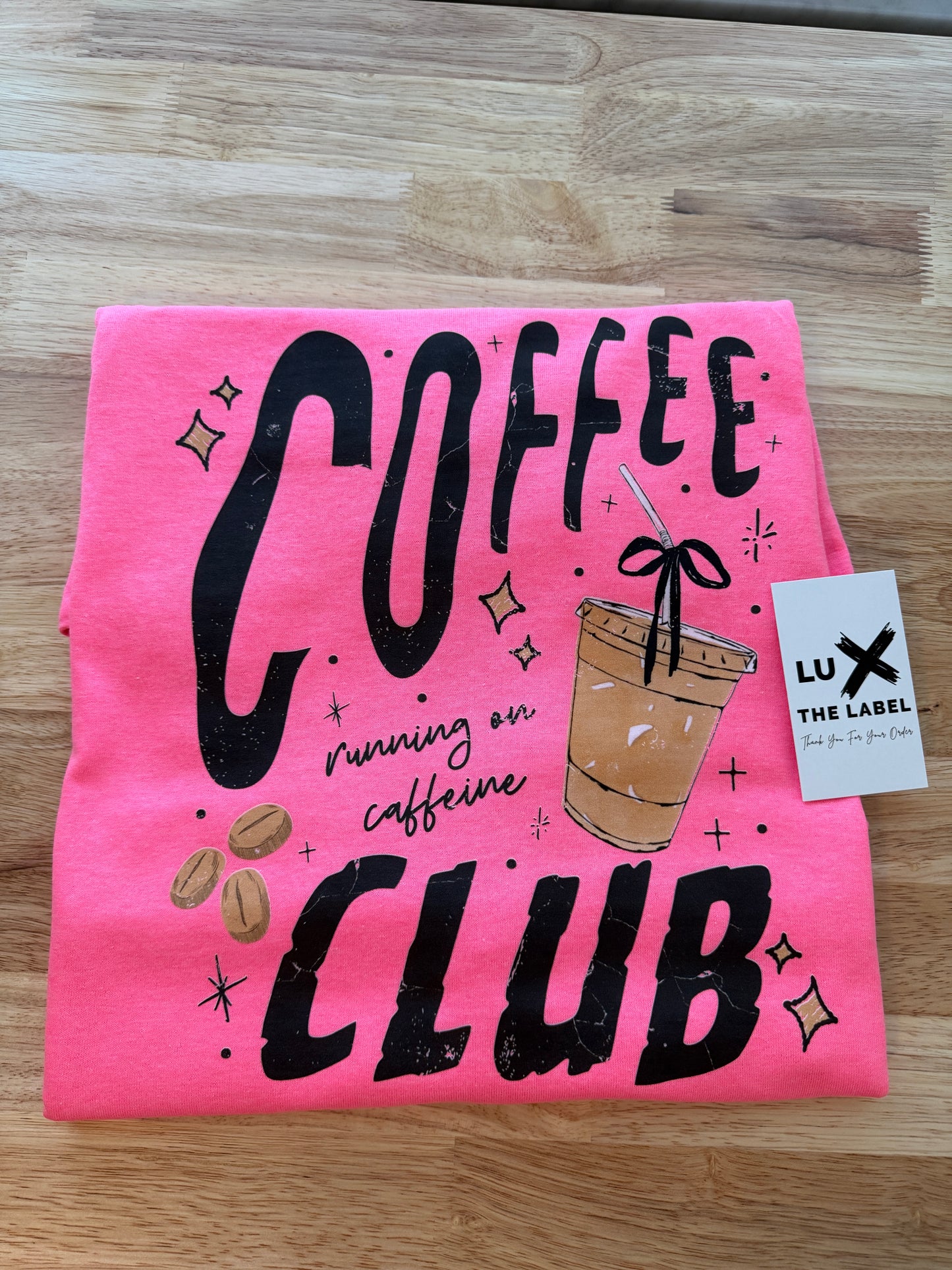 COFFEE CLUB T-SHIRT