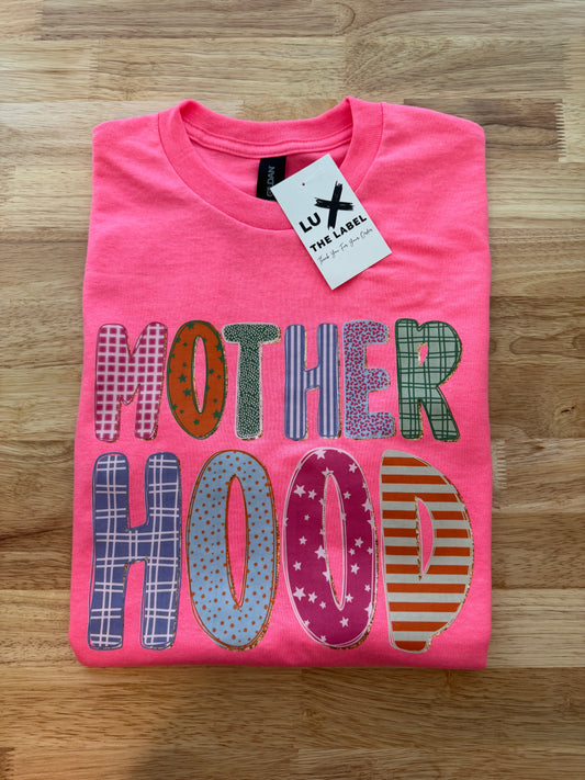 MOTHERHOOD PATTERN T-SHIRT