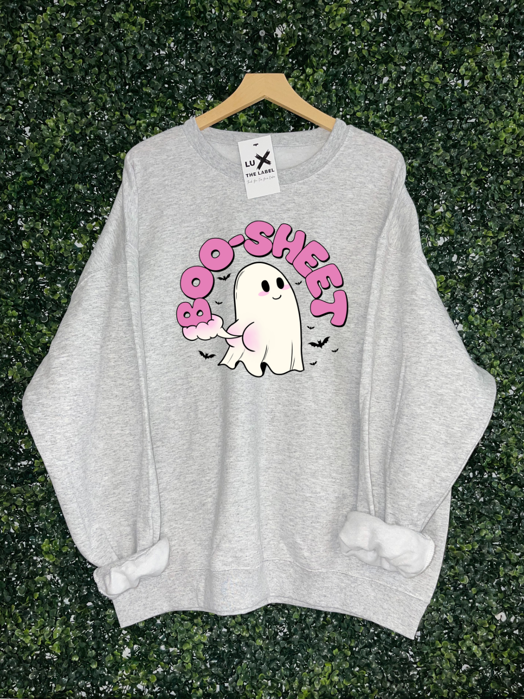 BOO-SHEET CREWNECK/T-SHIRT