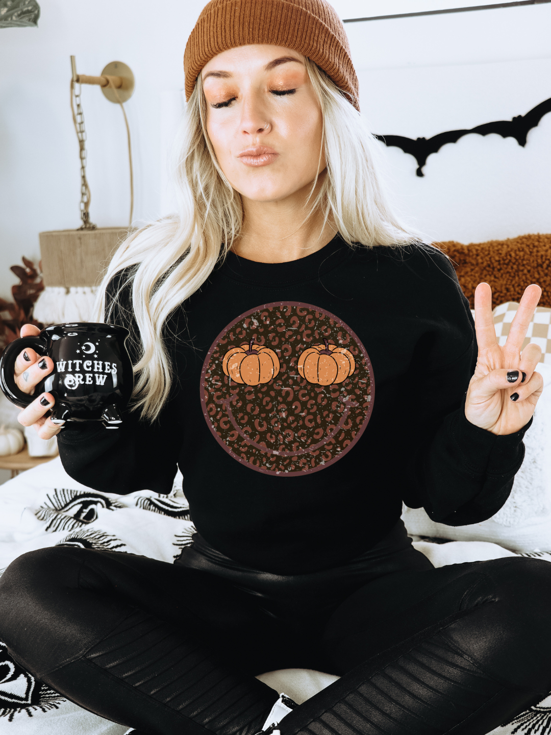 PUMPKIN SMILE CREWNECK/T-SHIRT