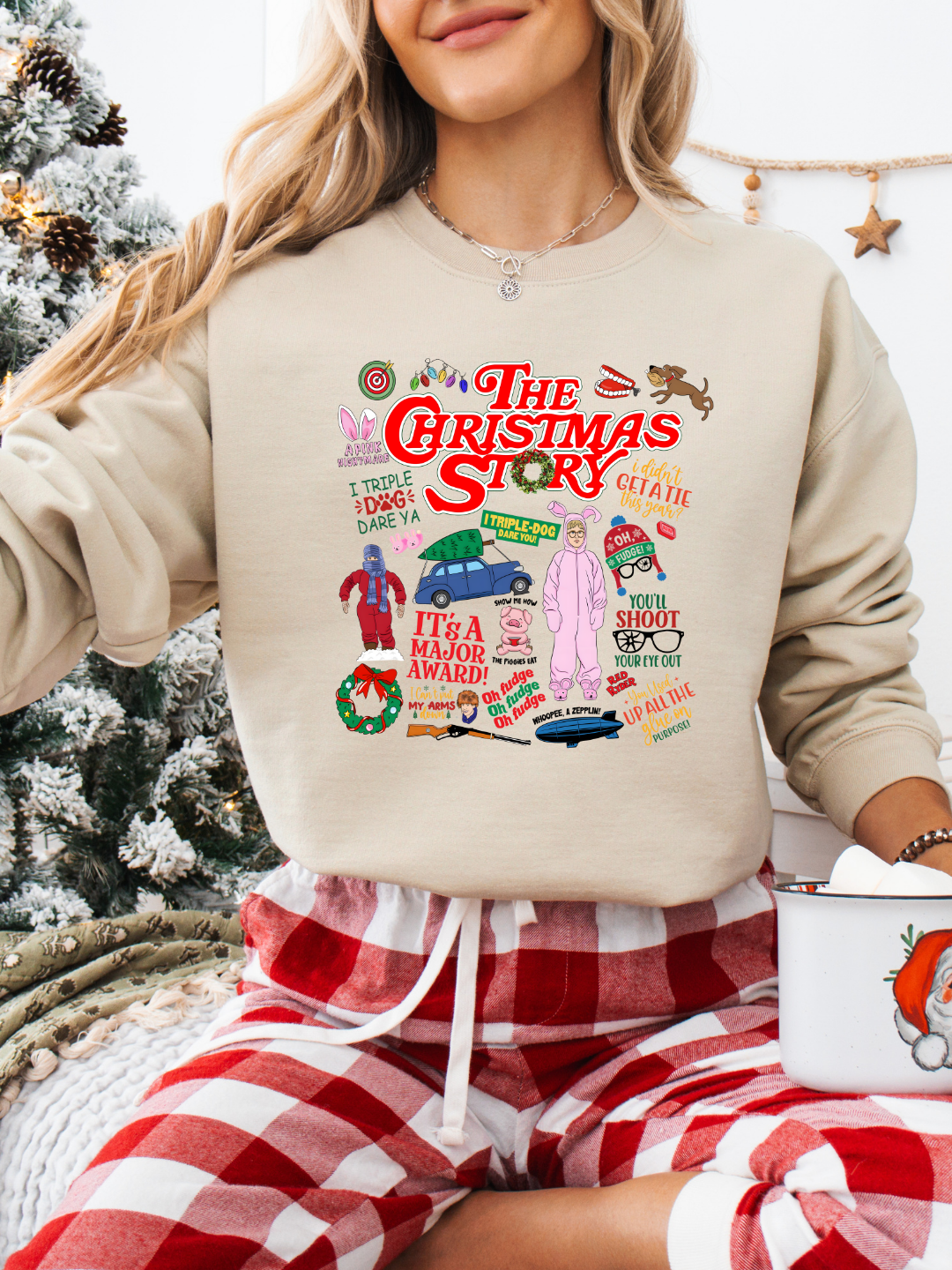 CHRISTMAS STORY CREWNECK