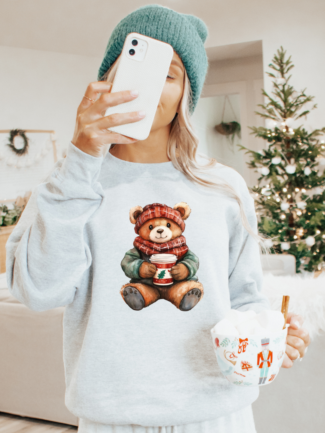 COCOA BEAR CREWNECK