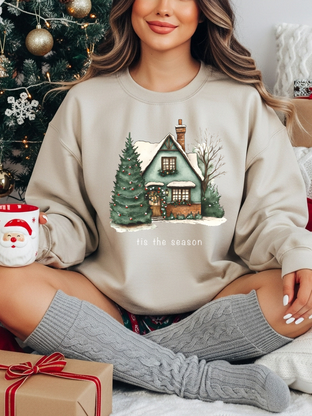 TIS THE SEASON CHRISTMAS CREWNECK