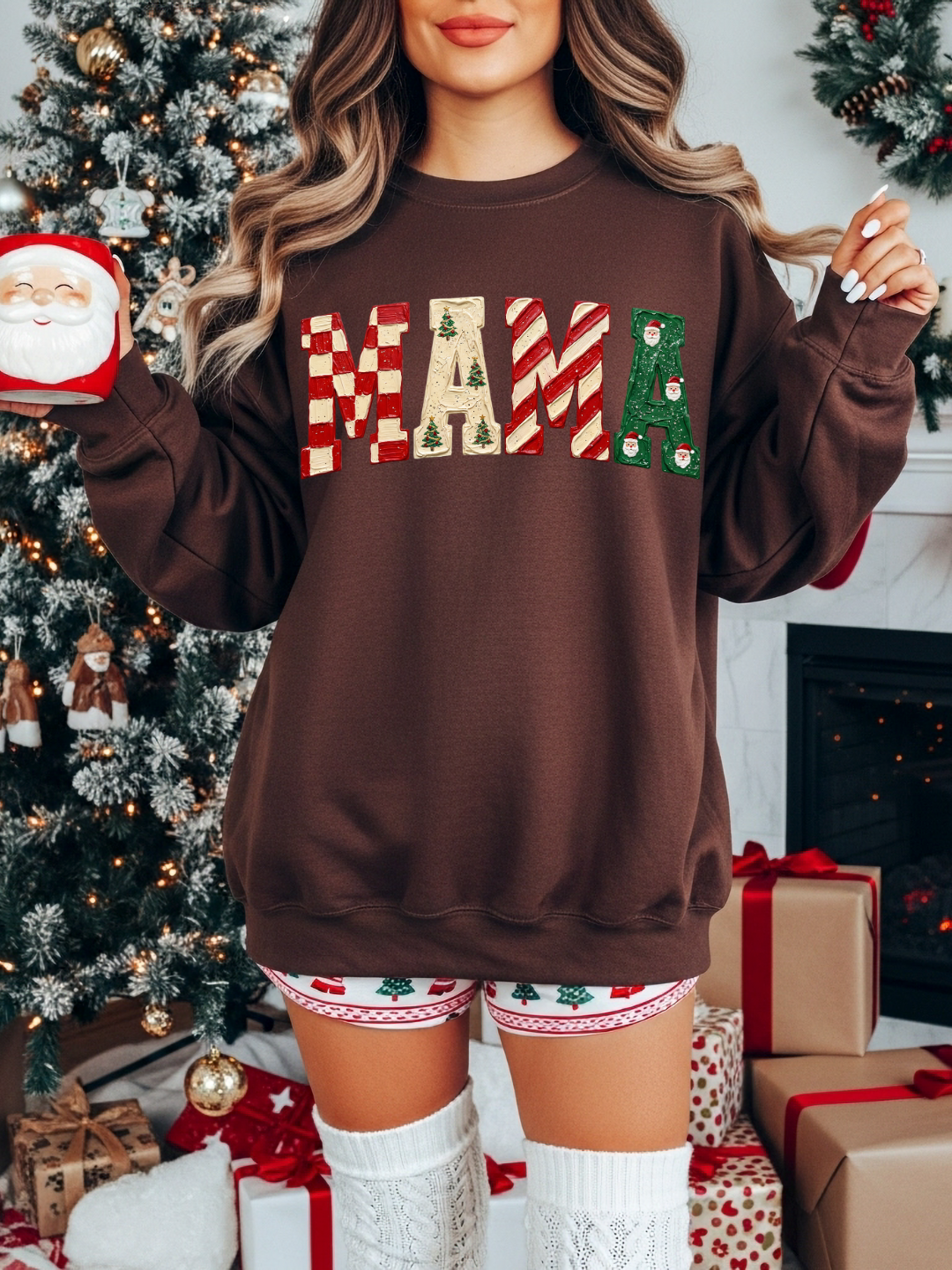 MAMA CHRISTMAS | DTF TRANSFER