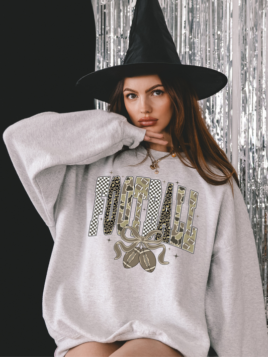 FOOTBALL CREWNECK
