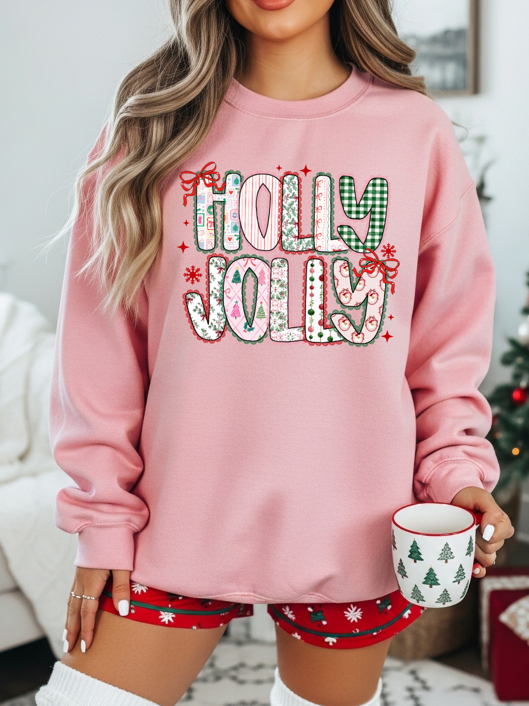 HOLLY JOLLY CHRISTMAS CREWNECK