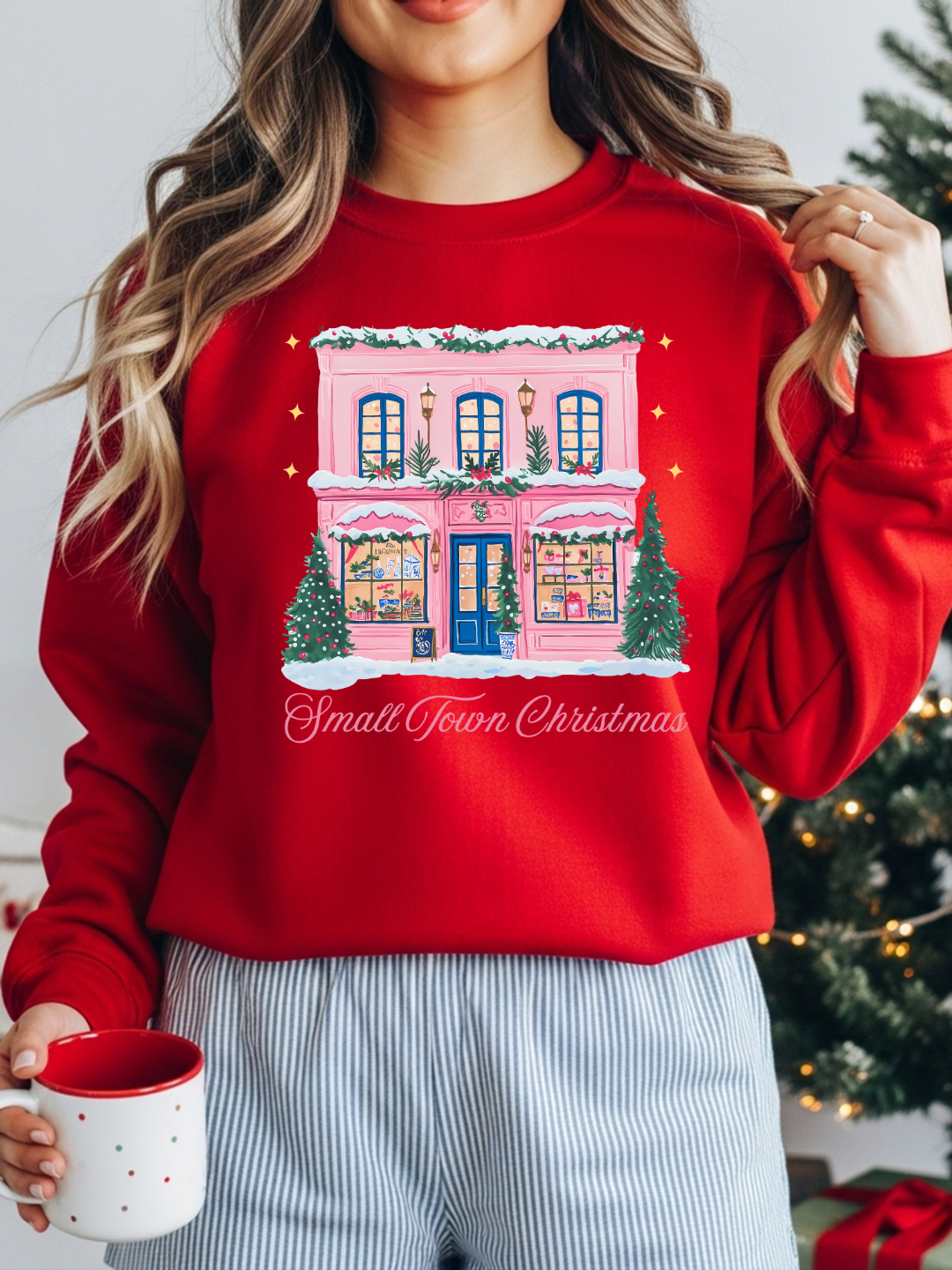 SMALL TOWN CHRISTMAS CREWNECK
