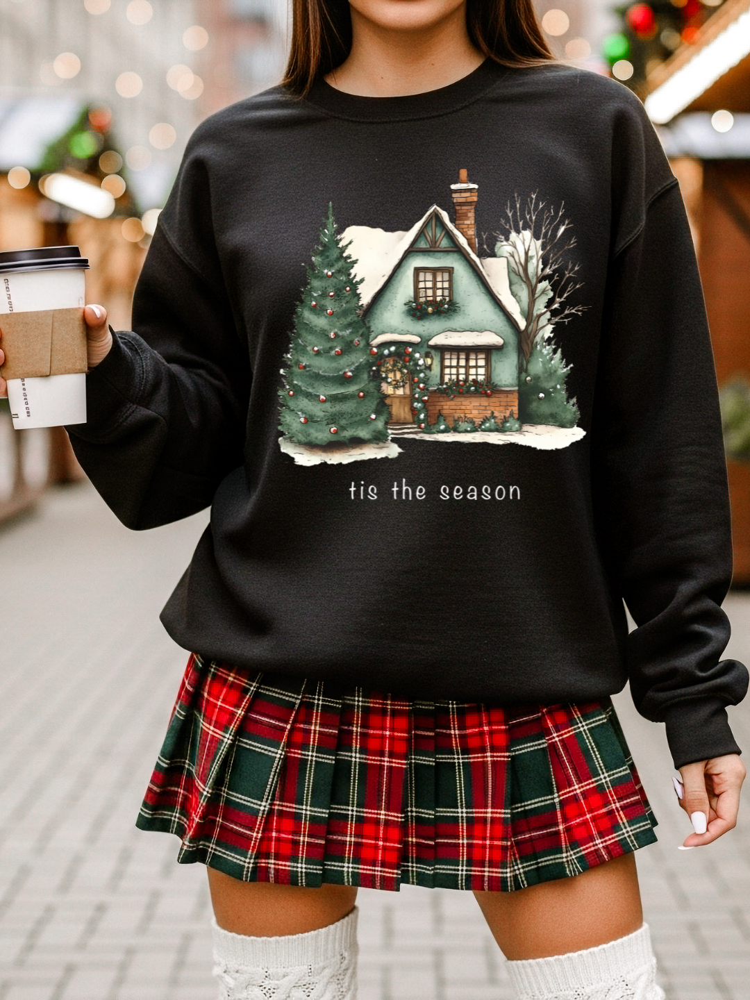 TIS THE SEASON CHRISTMAS CREWNECK