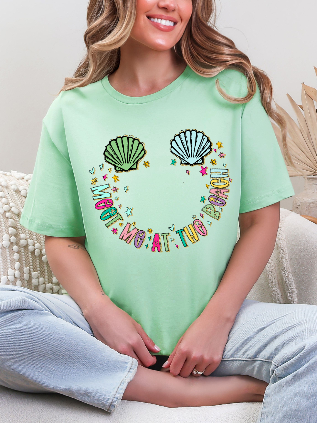 MEET ME AT THE BEACH T-SHIRT