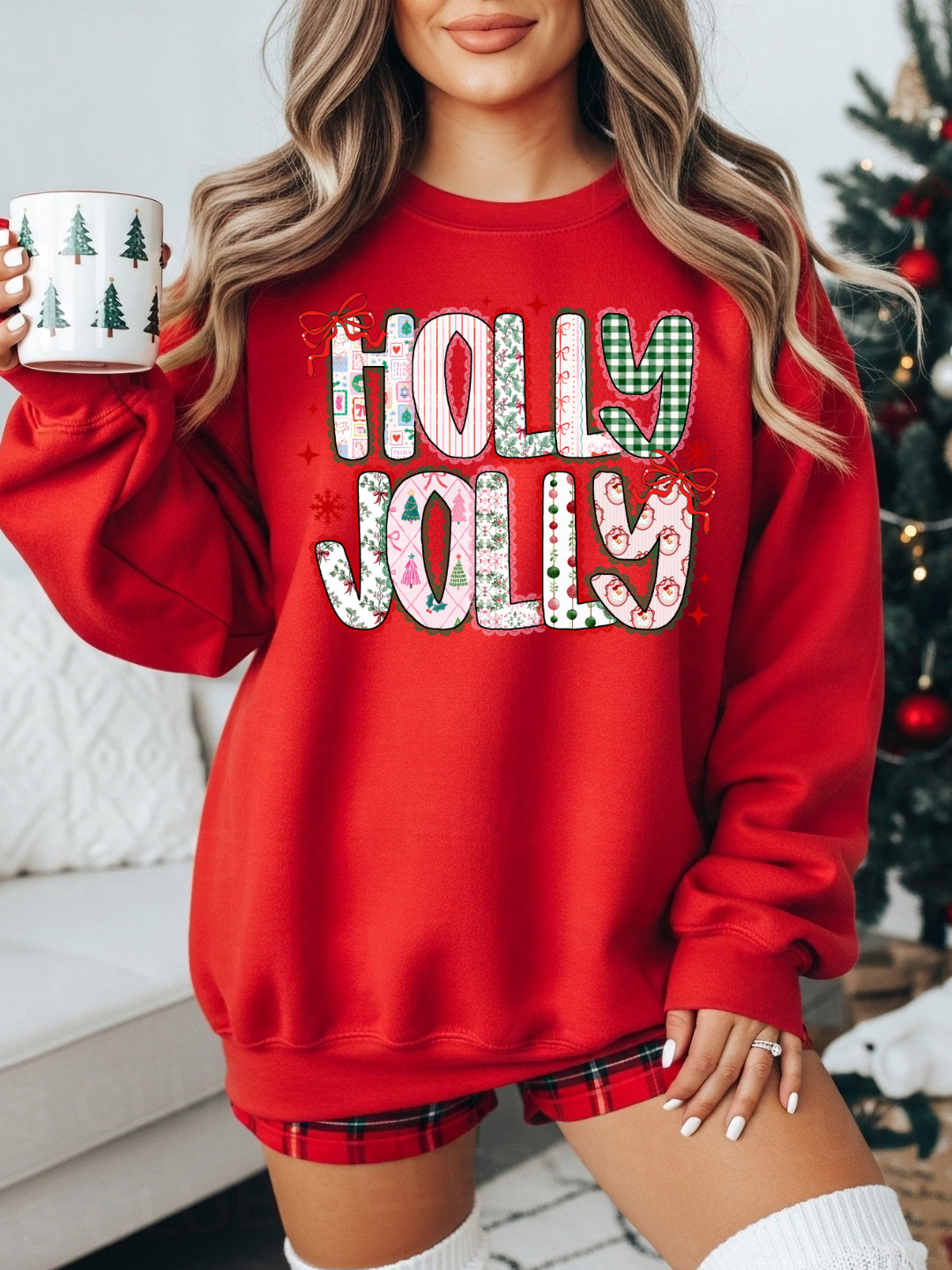 HOLLY JOLLY CHRISTMAS CREWNECK