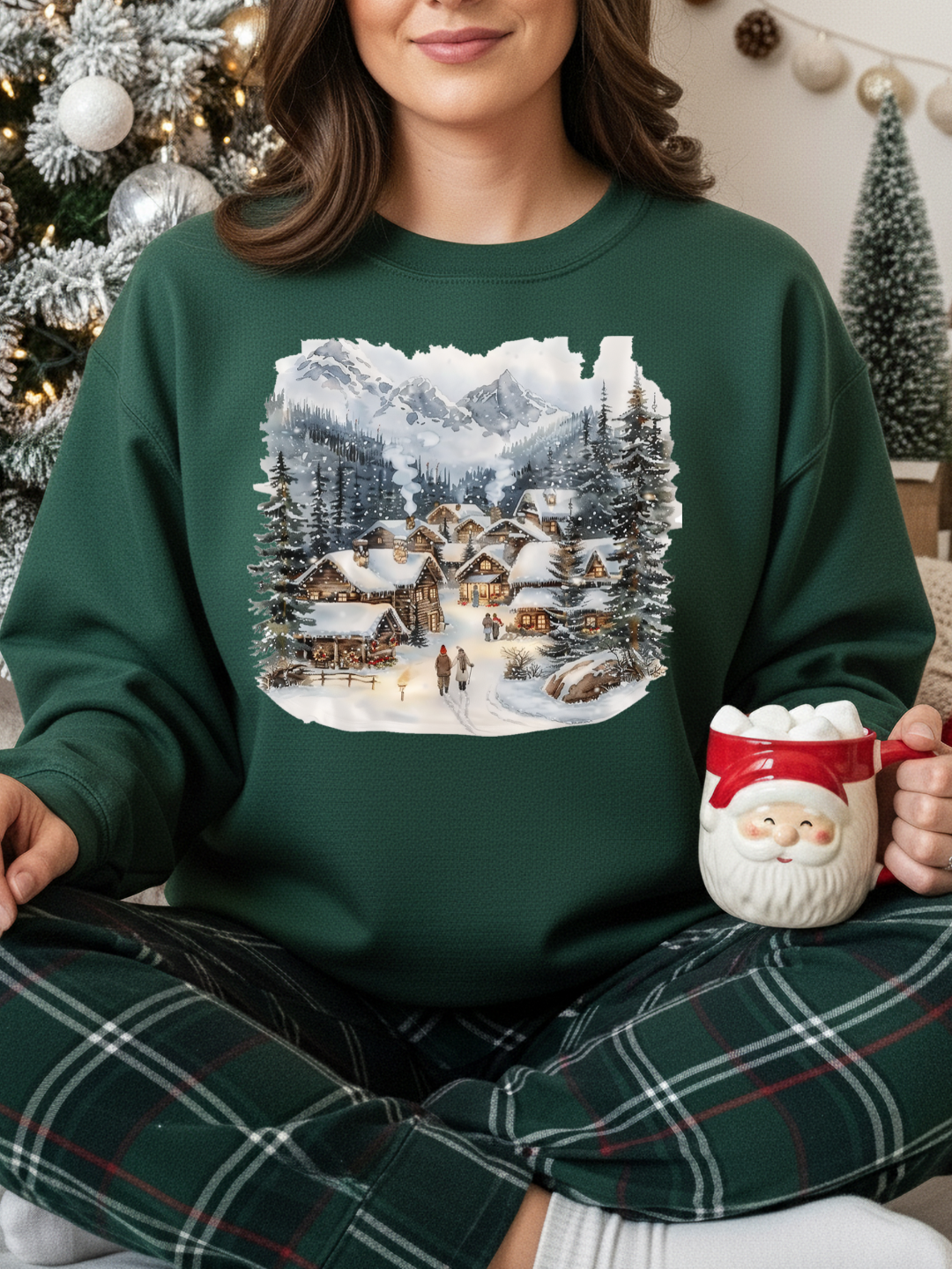 CHRISTMAS VILLAGE CREWNECK