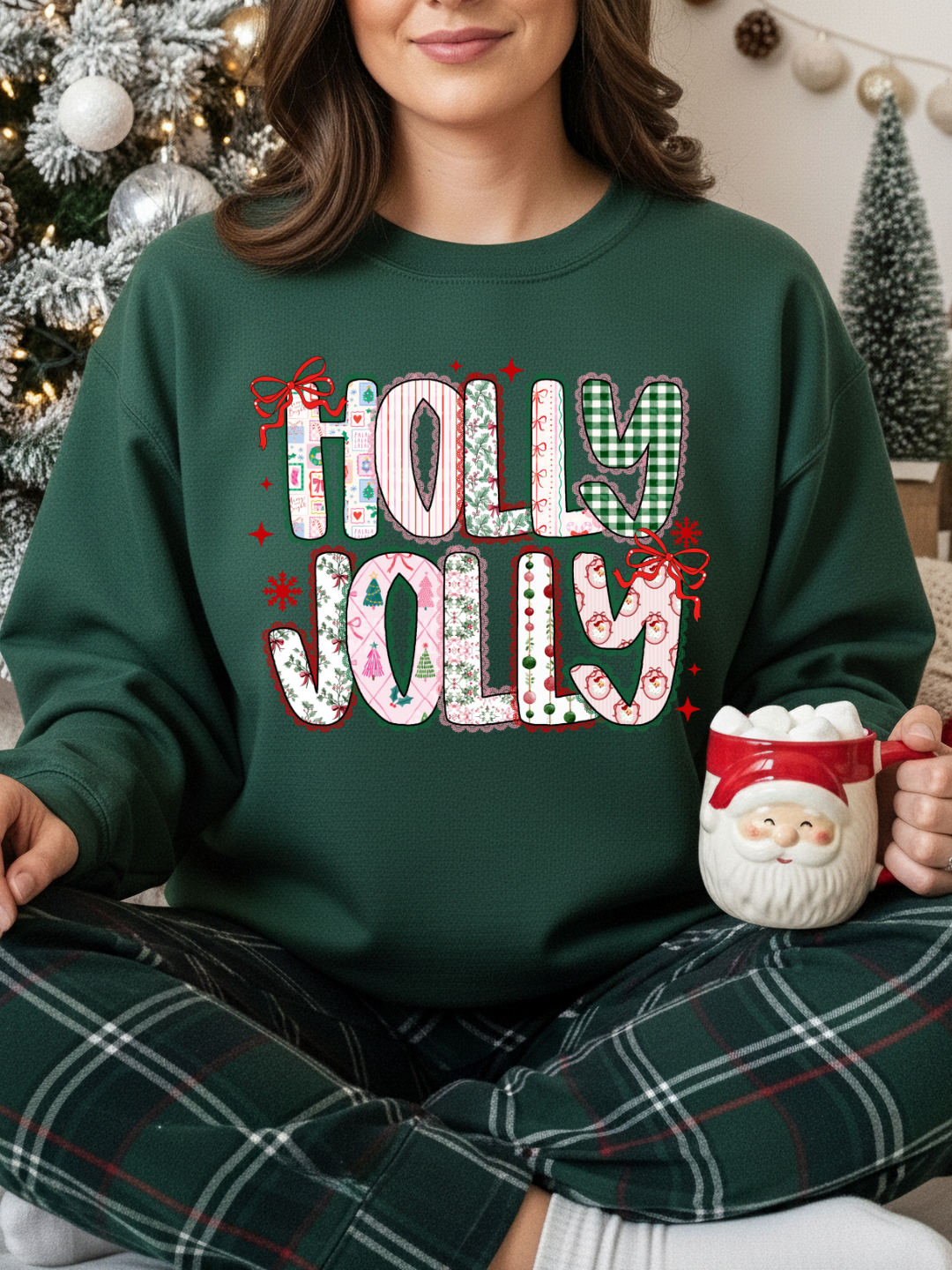 HOLLY JOLLY CHRISTMAS CREWNECK