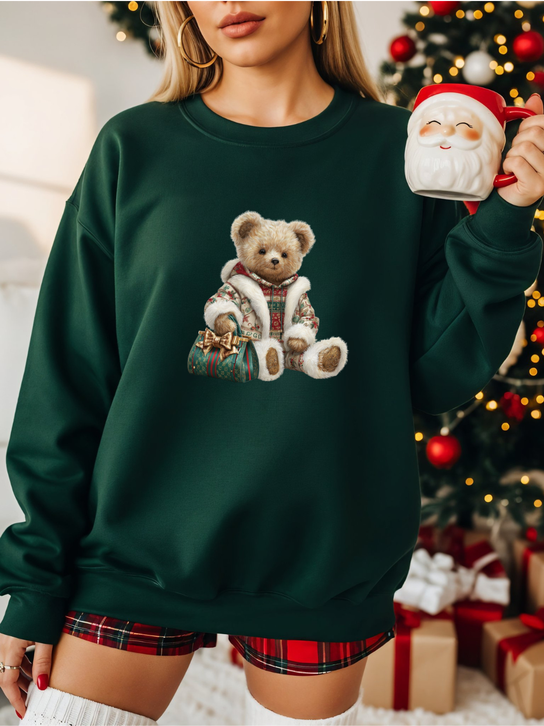 DESIGNER BEAR CREWNECK