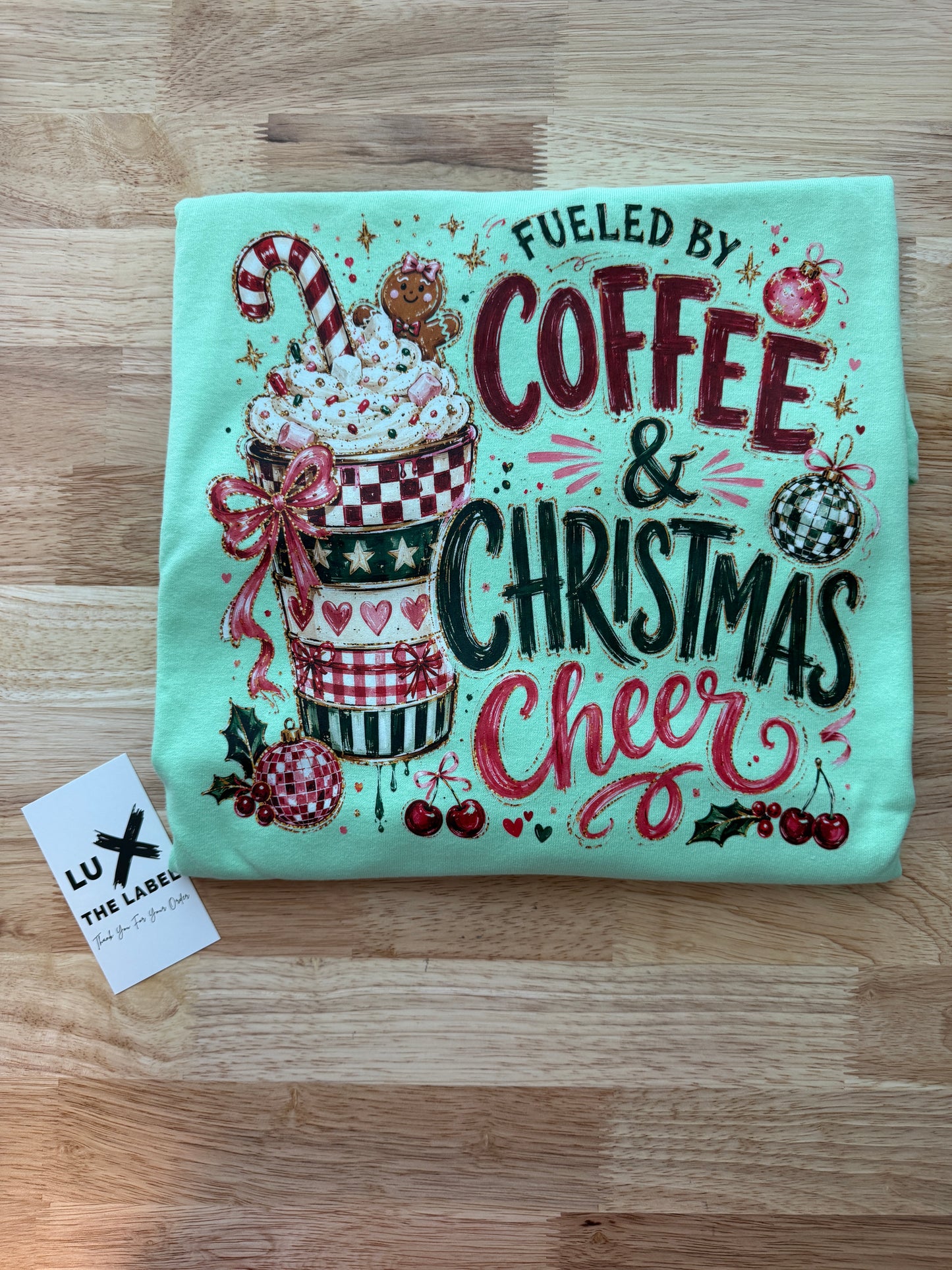 CHRISTMAS COFFEE T-SHIRT
