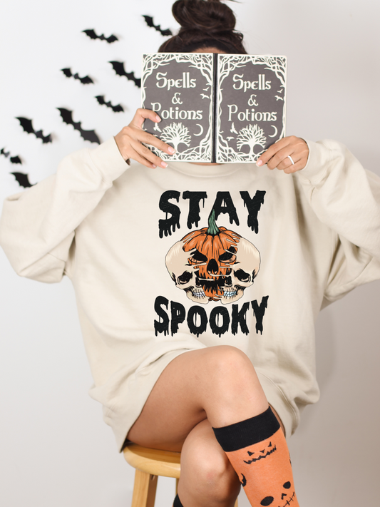 STAY SPOOKY CREWNECK