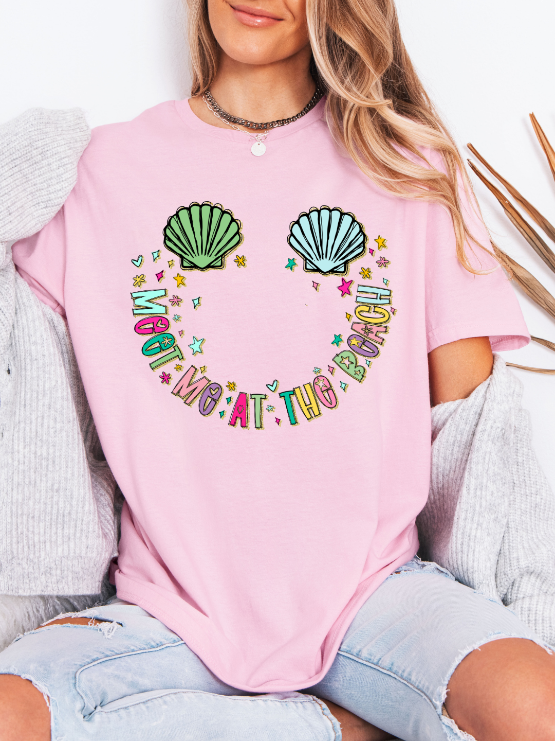 MEET ME AT THE BEACH T-SHIRT