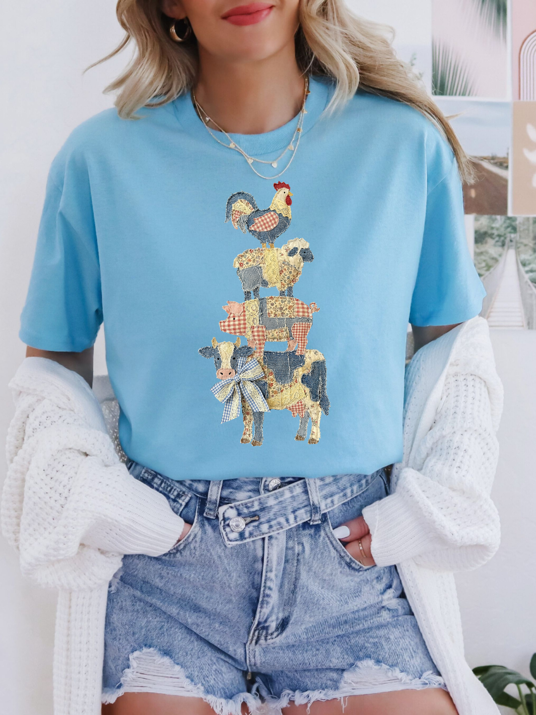 FARM ANIMALS T-SHIRT