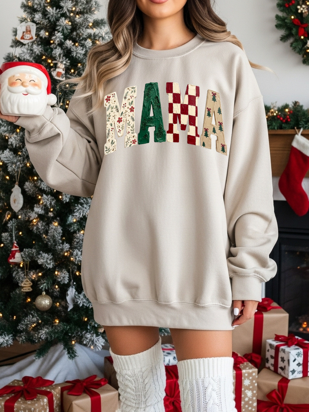 MAMA CHRISTMAS | DTF TRANSFER