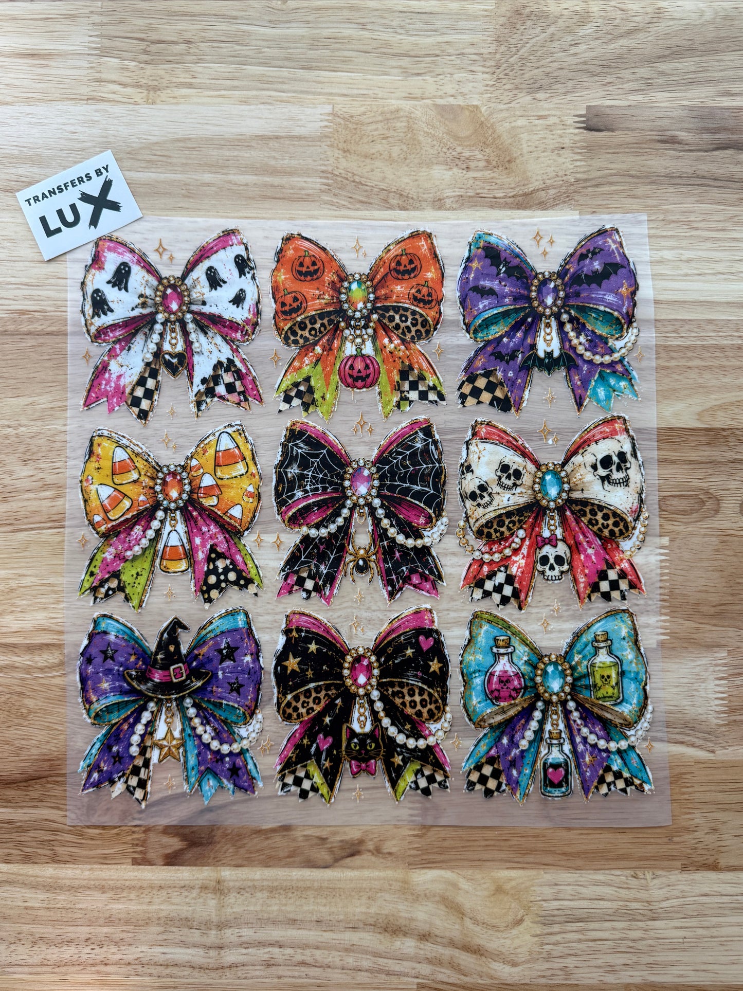 HALLOWEEN BOWS | DTF TRANSFER