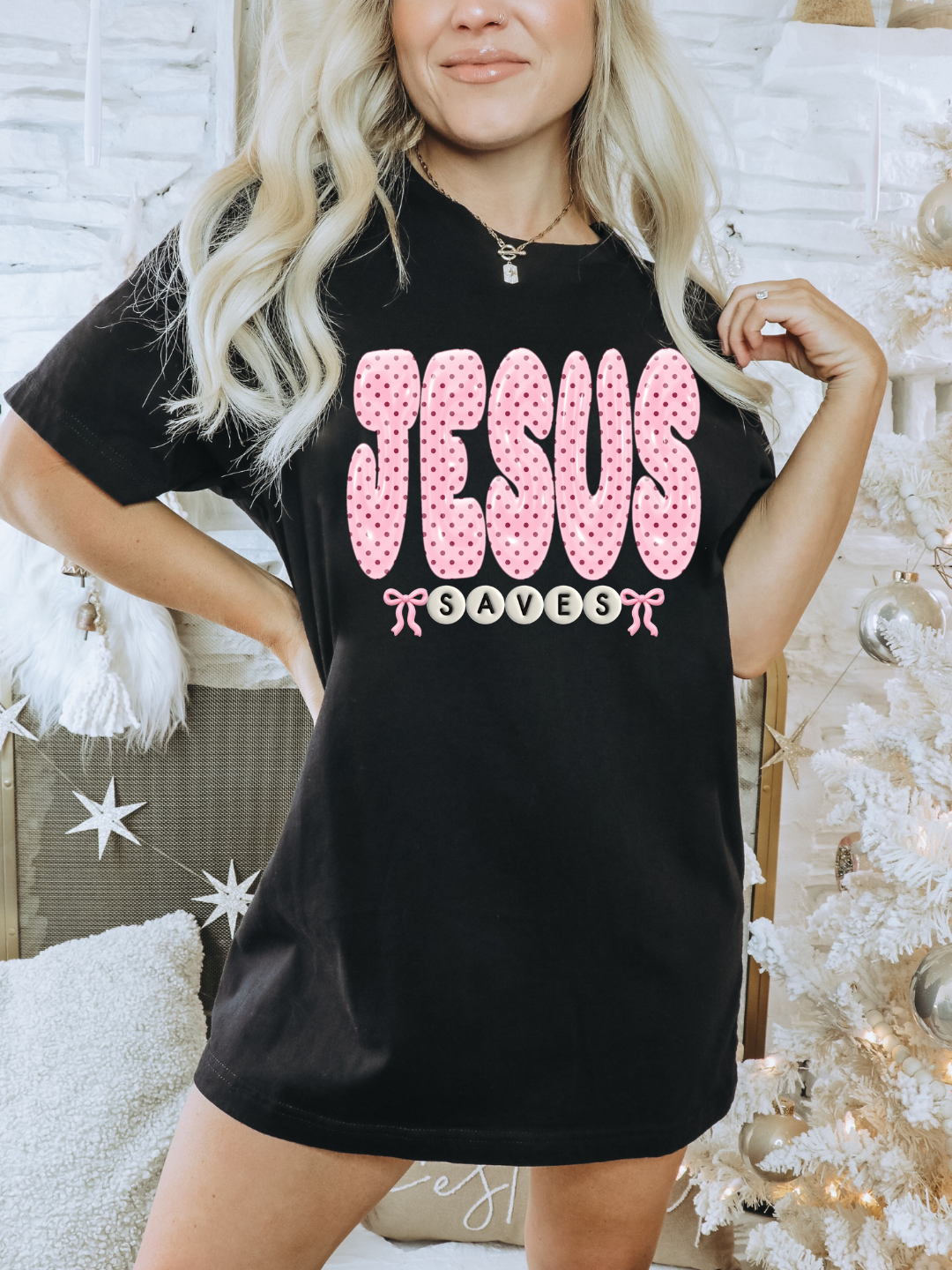 JESUS SAVES | DTF TRANSFER