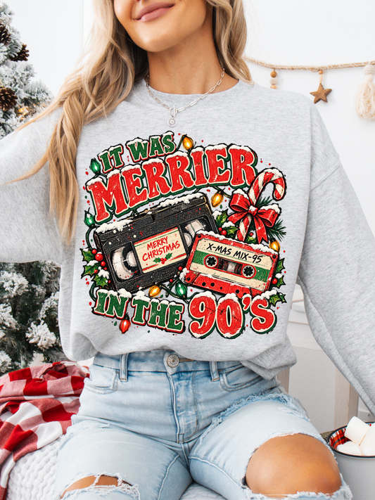 IT WAS MERRIER IN THE 90'S  | DTF TRANSFER