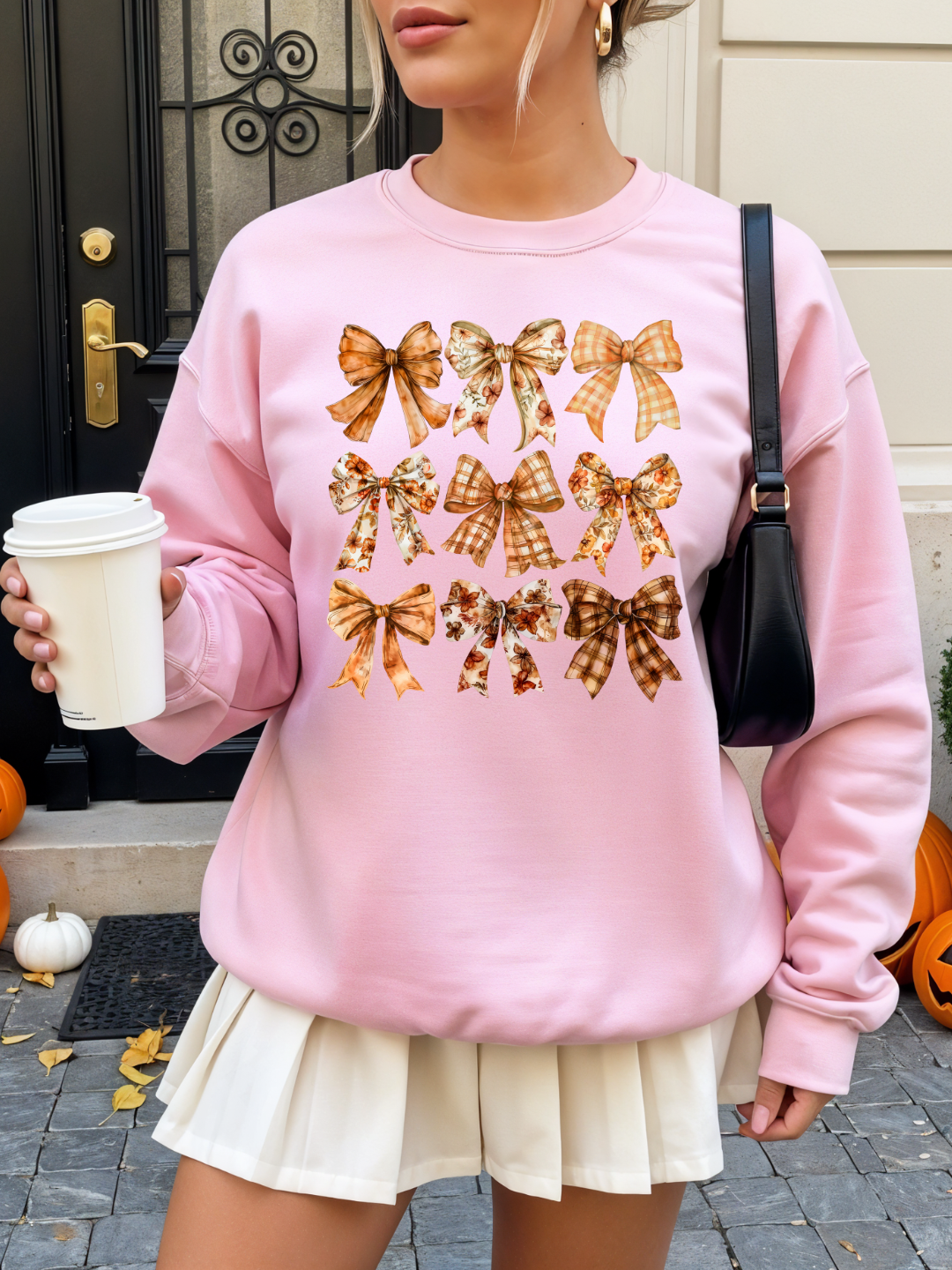 FALL BOWS CREWNECK