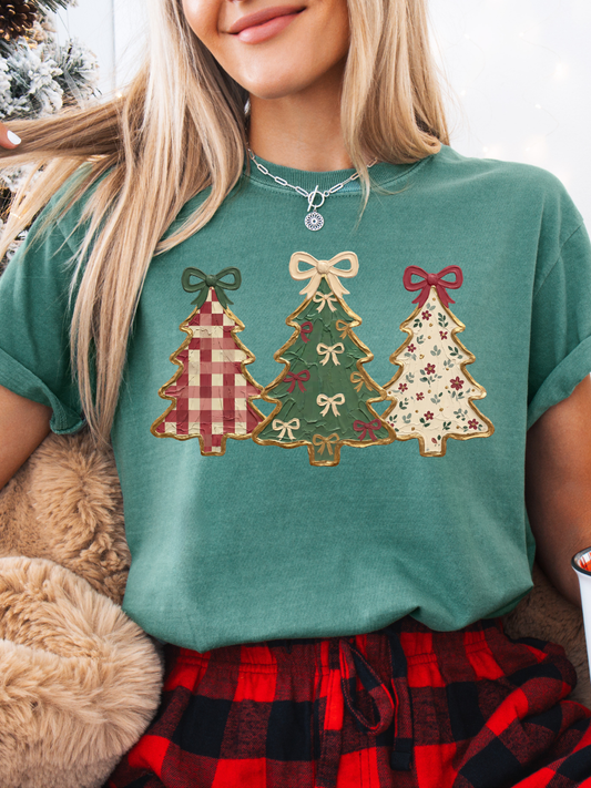 CHRISTMAS TREE TRIO | DTF TRANSFER