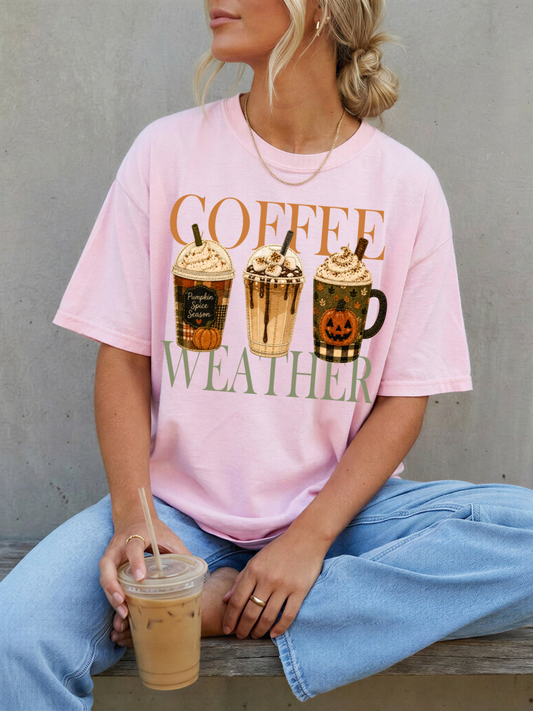 COFFEE WEATHER FALL HALLOWEEN | DTF TRANSFER
