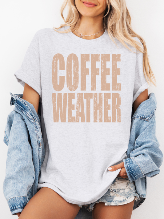COFFEE WEATHER T-SHIRT